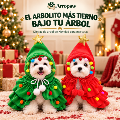 Disfraz Árbol de Navidad para Perros