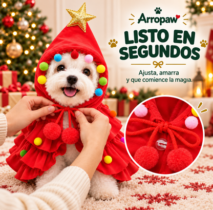 Disfraz Árbol de Navidad para Perros