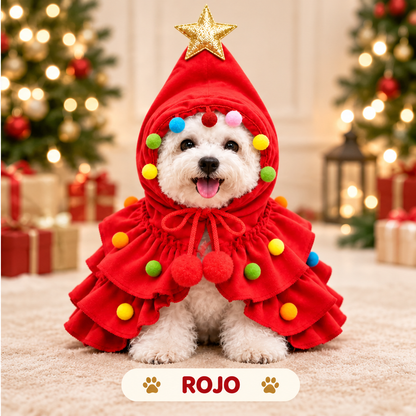 Disfraz Árbol de Navidad para Perros